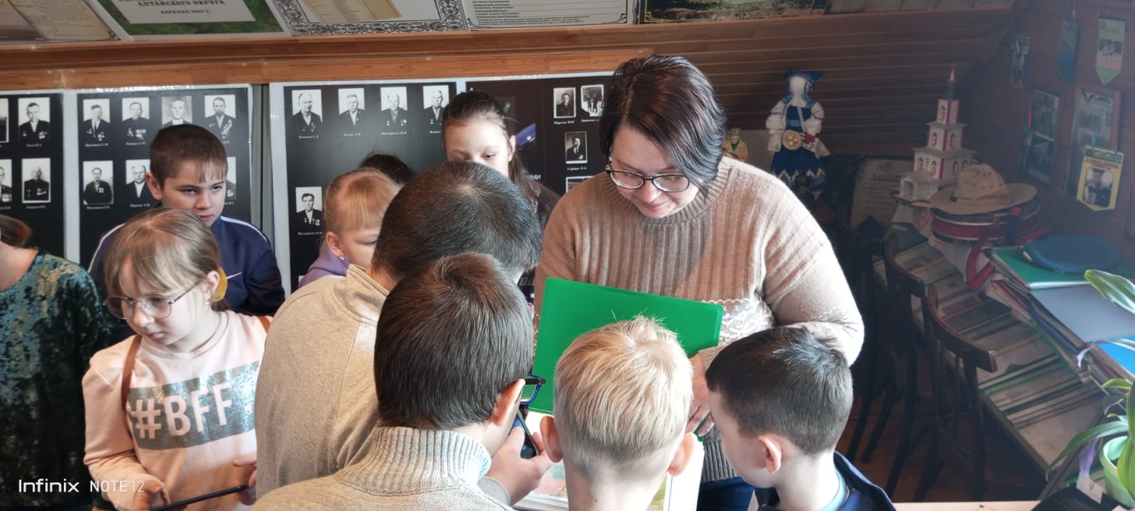 15 марта учащиеся Покровской школы посетили музей с. Северка.