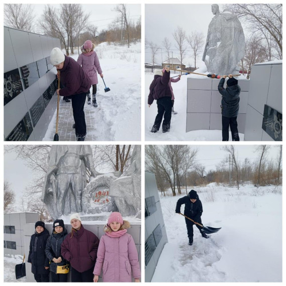В Покровской ООШ прошла акция «Память».
