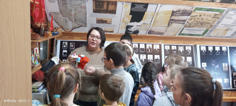 15 марта учащиеся Покровской школы посетили музей с. Северка.